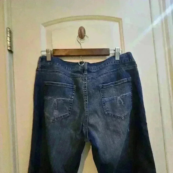 P7041 buffalo david bitton allison mid rise stretch boyfriend fit - Picture 7 of 8